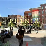 The Phenix Historic Dtwn Hotel, King Bed, Pickering Square View, Room # 301